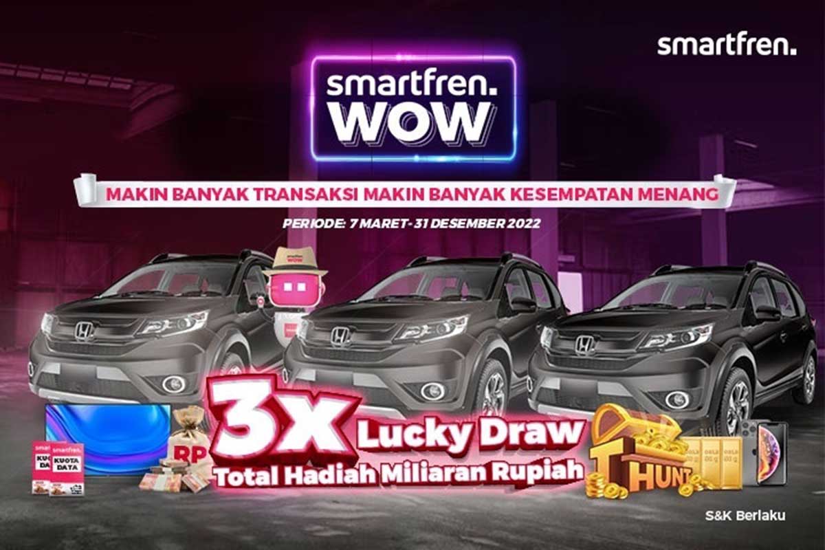 Smartfren WOW Treasure Hunt 2022. (ist) - Tahun 2022, Smartfren WOW Treasure Hunt Kembali Bagi Hadiah Miliaran Rupiah