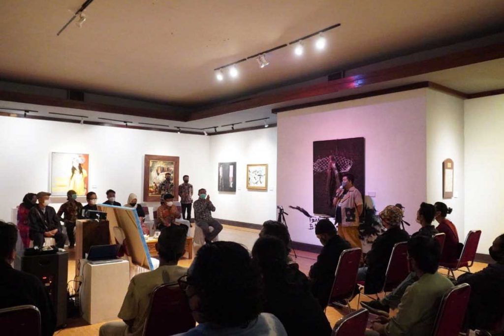 Suasana acara pembukaan pameran dan peresmian Yayasan Omah Mikir Prambudi. (ist) - Yayasan Omah Mikir Prambudi Diresmikan, Ajak Warga Tingkatkan Kepedulian Sosial