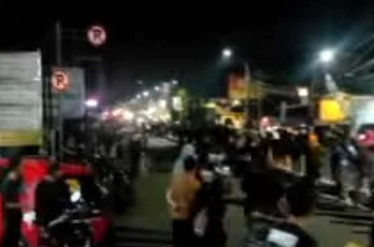 Tangkapan layar balap liar di Soehat. (ist) - Kasatlantas Polresta Malang Bakal Ajak Diskusi Klub Motor Sikapi Maraknya Balap Liar