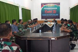 Tim Wasrik Itdam V/Brawijaya kunjungi Kodim 0833 Kota Malang. (ist) - Tim Wasrik Itdam V/Brawijaya Kunjungi Kodim 0833 Kota Malang