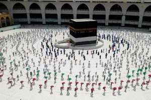 Umrah. (ist) - Arab Saudi Cabut Aturan Karantina, Kemenag Sesuaikan Kebijakan Umrah
