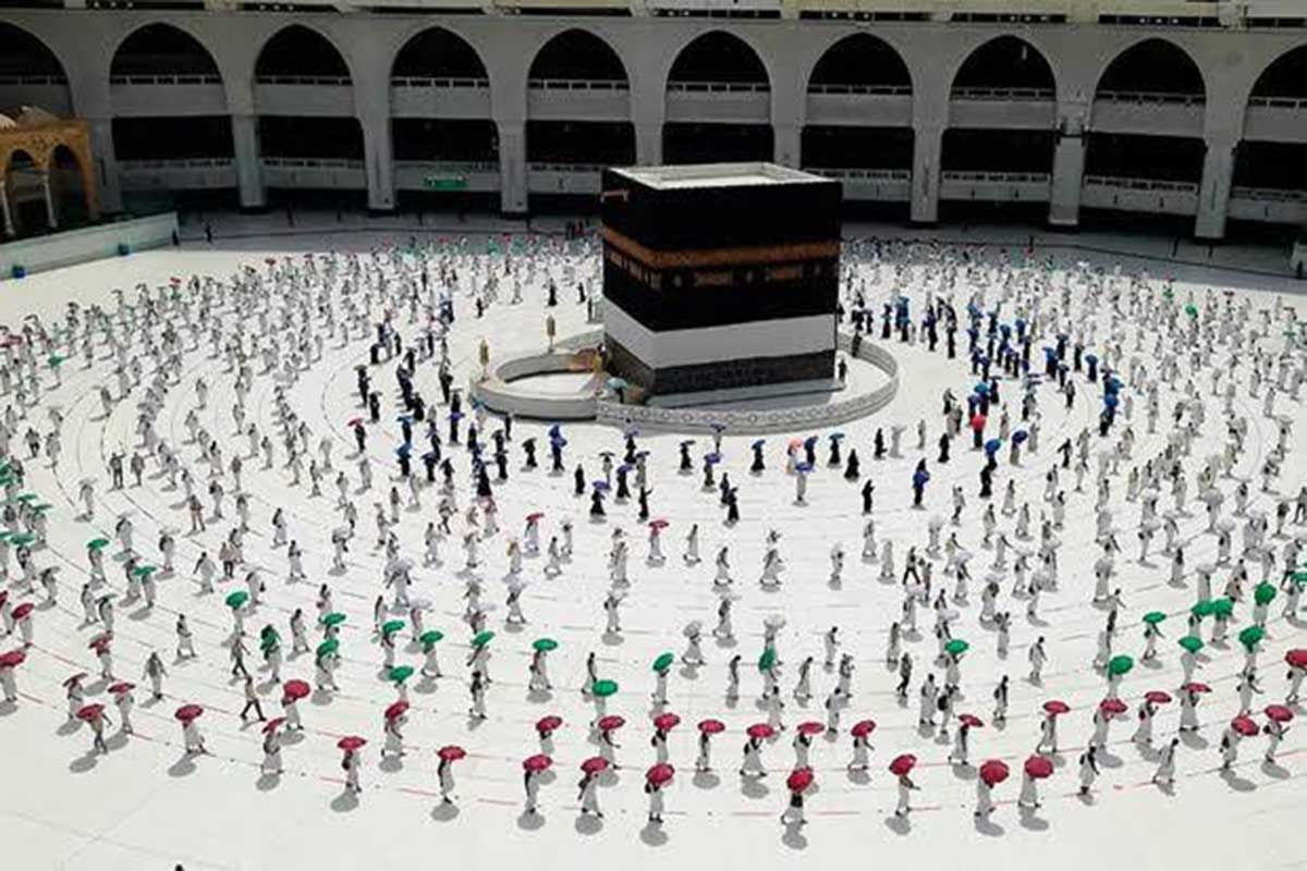 Umrah. (ist) - Arab Saudi Cabut Aturan Karantina, Kemenag Sesuaikan Kebijakan Umrah