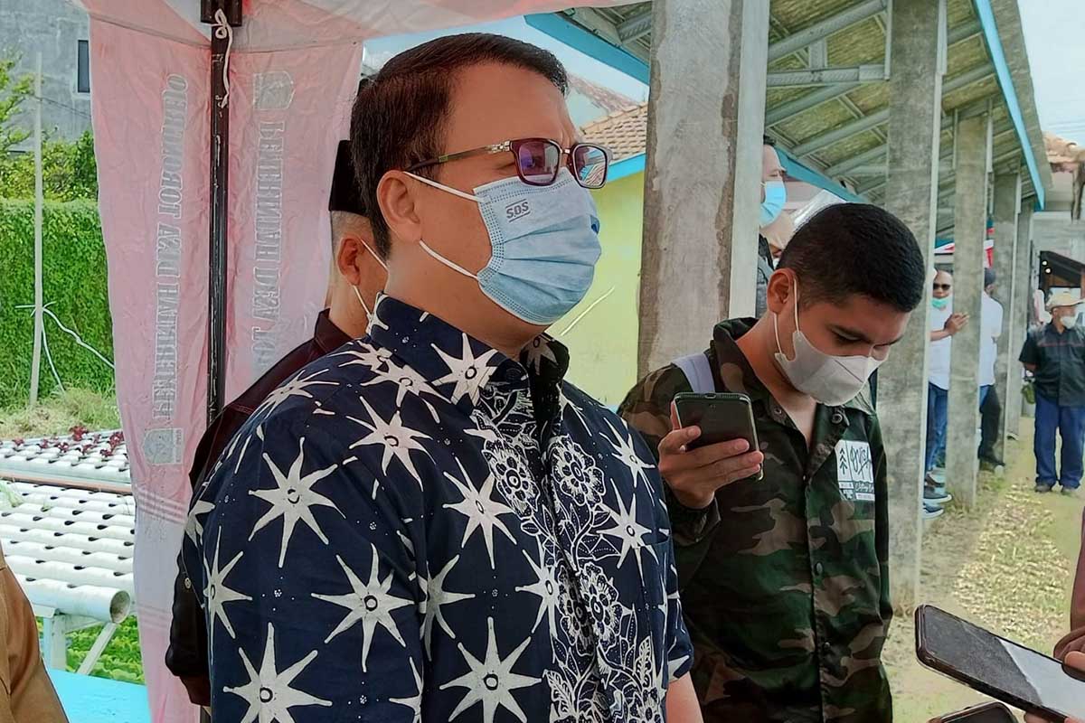 Wakil Ketua MPR-RI, Dr Ahmad Basarah, SH MH, saat reses di Kota Batu. (ws3) - Wakil MPR-RI Ahmad Basarah Tak Setuju Pemilu Ditunda