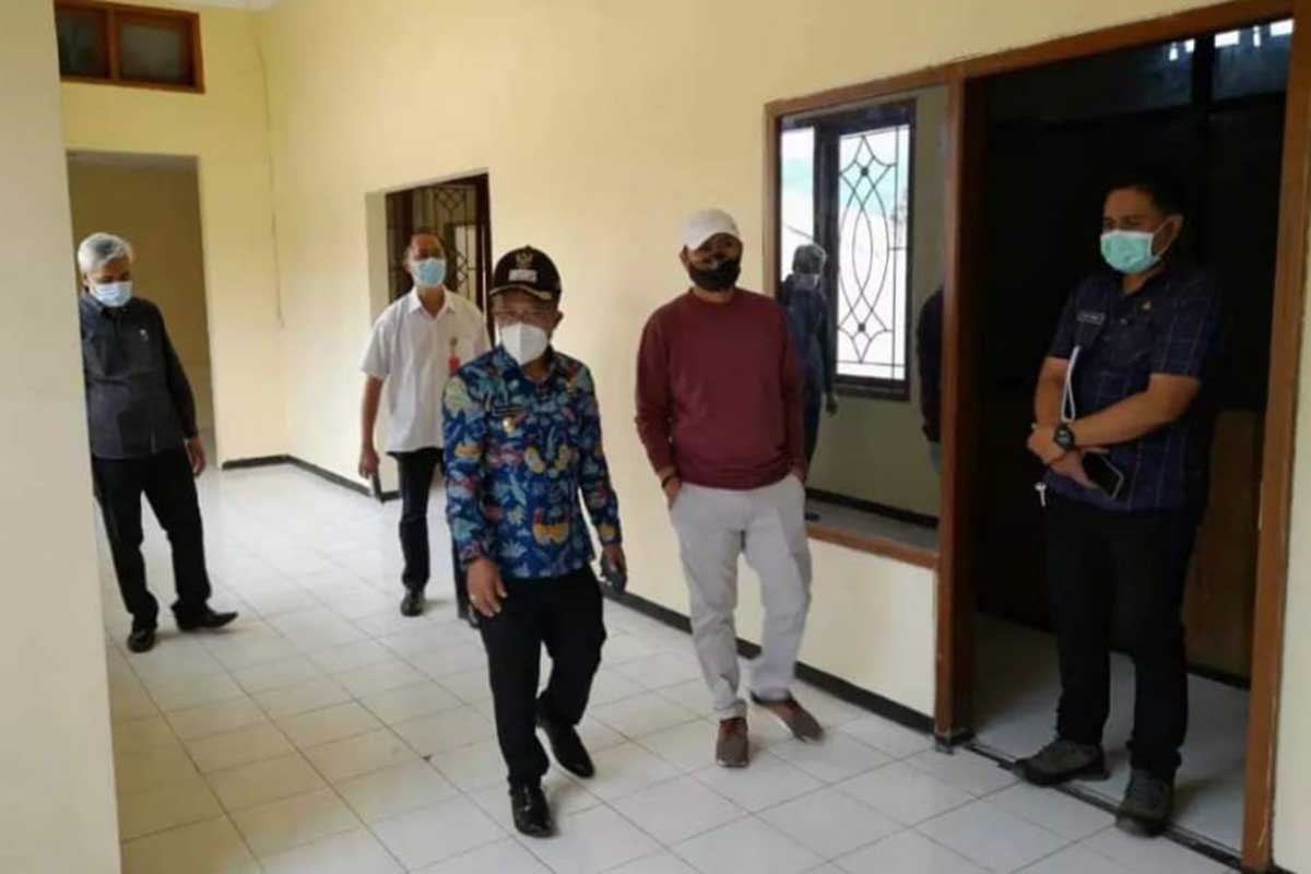 Wakil Wali kota Batu Punjul Santoso, saat Sidak aset Pemkot. (Ist) - Sejumlah Organisasi dan Lembaga akan Dapat Fasilitas dari Pemkot Batu