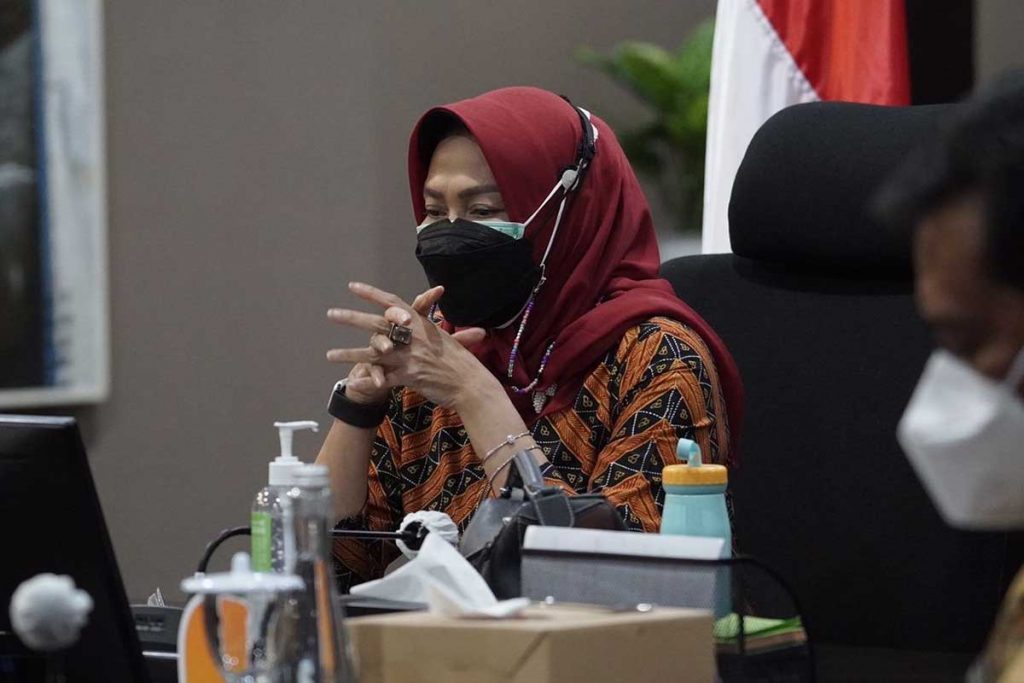 Wali Kota Batu, Dewanti Rumpoko. (ist) - Matangkan Persiapan W20, Pemkot Batu Gelar Rakor