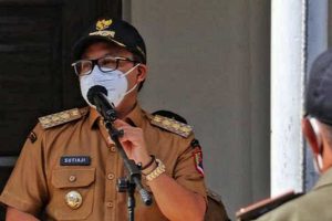 Walikota Malang, Drs H Sutiaji memberikan motivasi kepada ASN. (ist) - Sutiaji Ingatkan ASN Soal Kedisiplinan Kerja