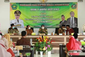 Walikota Malang mendorong penguatan posisi dan kompetensi guru madrasah. (ist) - Apresiasi Prestasi Madrasah, Walikota Malang: Kompetensi Guru Dikuatkan