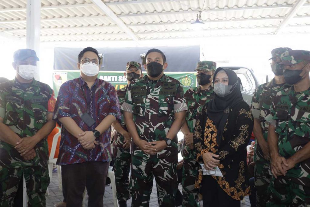 Baksos Paldam V/Brawijaya di Mulyorejo Sasar Kaum Dhuafa