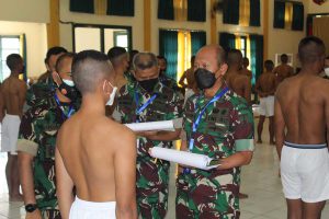 Danrem 083/Bdj Dampingi Pangdam V/Brawijaya Dalam Rangka Sidang Pantukhir Cata PK Th. 2022