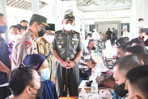 Danrem 083/Bdj Dampingi Wakapolda Jatim di Polkesma Kemenkes RI/Poltekes