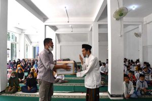 Danrem 083/Bdj Kunjungi Yayasan Panti Asuhan  Al Kaaf Jabung
