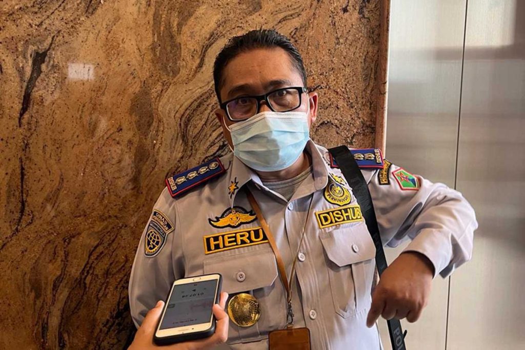 Kadishub Kota Malang, Heru Mulyono, saat dikonfirmasi terkait kemacetan yang terjadi akibat penutupan Jembatan Tunggulmas. (ws5) - Ditutup Sementara, Jembatan Tunggulmas Direncanakan Menjadi Satu Arah - Pembahasan Andalalin Belum Tuntas