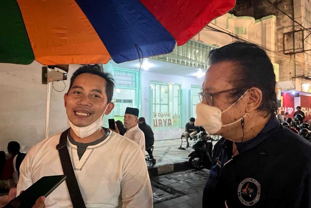 Ketua BPPD dan Anggota BPPD saat menjawab pertanyaan awak media. (ws5) - Nostalgia Film Klasik di Kayutangan Heritage