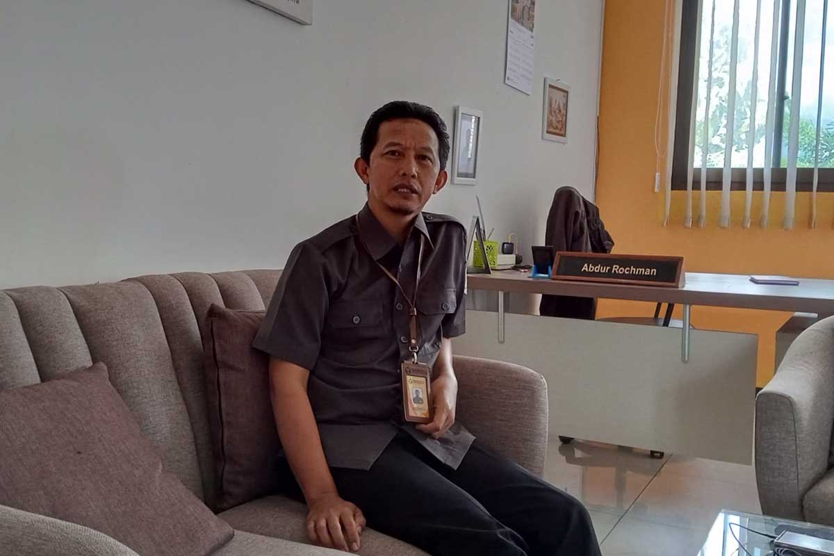 Ketua Bawaslu Batu, Abdur Rochman ST. (dik) - Bawaslu Batu Persiapkan Diri Menuju Unit Kerja Mandiri