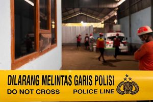 Lokasi kejadian, Pabrik Pupuk PT Danendra Untung Abadi, Plandi, Wonosari, Kabupaten Malang. (ws5) - Dua Karyawan Pabrik Ditemukan Tewas Mengapung di Kolam Pupuk