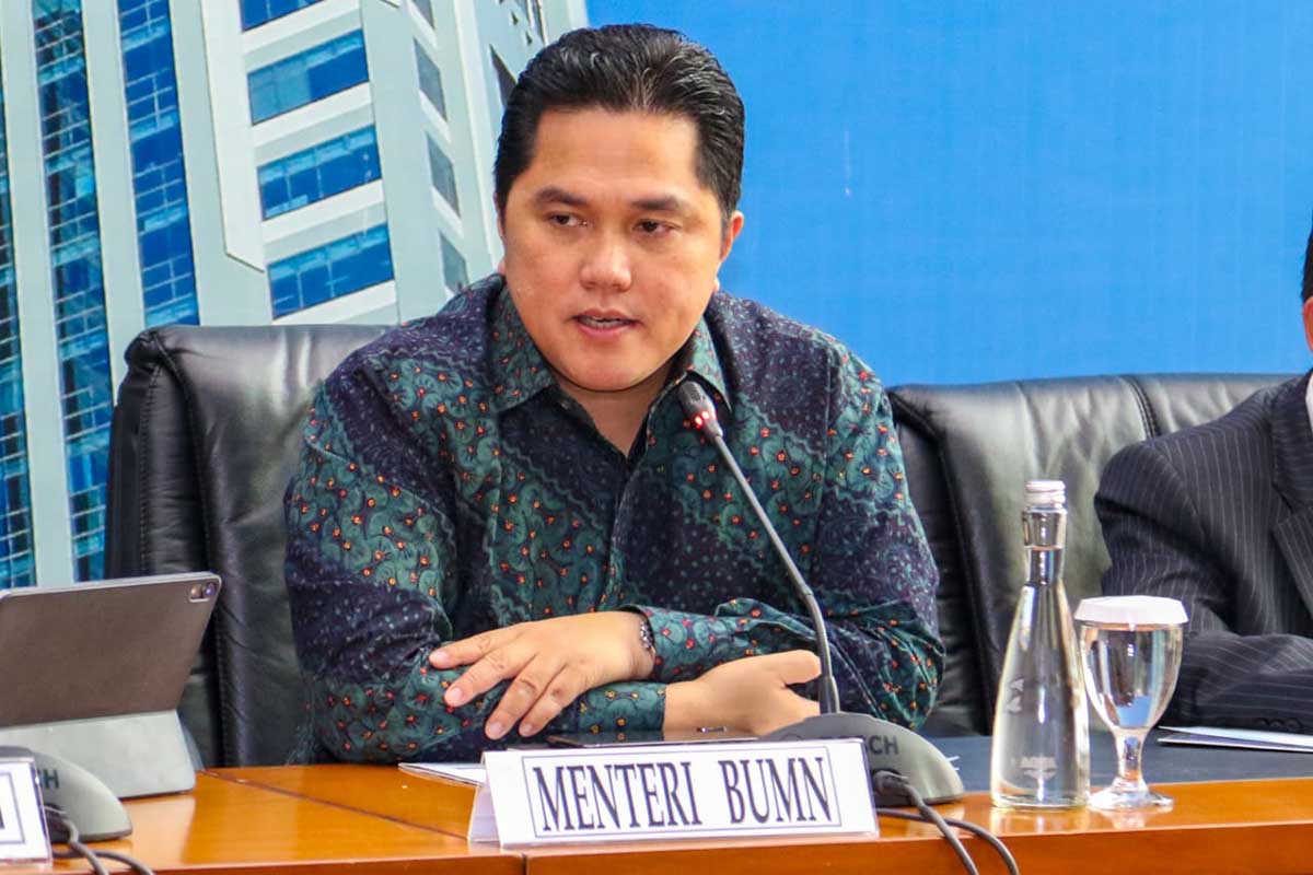 Menteri BUMN Erick Thohir. (ist) - BUMN Buka 2.700 Loker, Pendaftaran Mulai Besok
