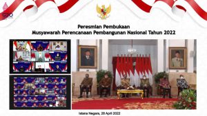 Musrenbangnas 2022. (ist) - Presiden Jokowi Paparkan Tujuh Arahan di Musrenbangnas 2022
