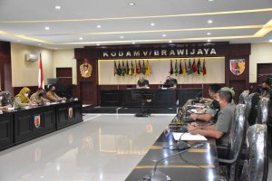 Pangdam V/Brawijaya Gelar Rakor Lanjutan Tentang Digitalisasi Usaha Mikro