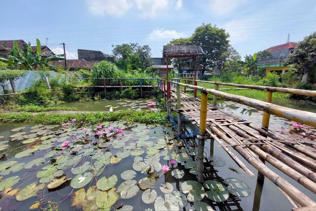 Salah satu sudut Bozem Blimbing. (ist) - Pemkot Malang Buat 'Bozem Blimbing' Kurangi Risiko Banjir dan Genangan