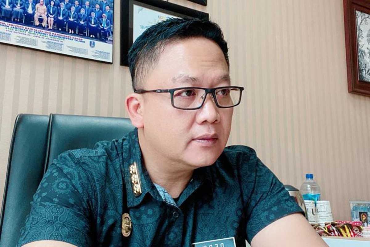 Sekretaris Dinsos Batu, Adiek Imam santoso SE MM. (dik) - BLT Sembako dan Migor untuk Warga Batu, Digelontorkan Mulai Pertengahan April