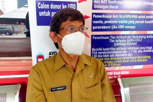 Sekretaris Satgas Covid-19 Kota Blitar, Toto Robandiyo. (Memo X/fjr) - Awasi Pemudik, Satgas Covid-19 Kota Koordinasi Hingga Tingkat RT
