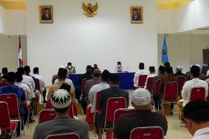 Suasana silaturahmi Ulama' dan Umaro se-Kota Malang. (ist) - Pemkot Malang Silaturahmi Ulama' dan Umaro se-Kota Malang