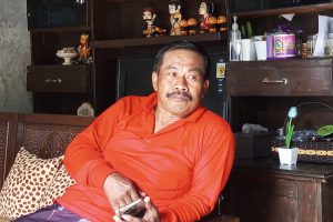 Wakil Ketua Kelompok Tani Maju Bersama, Dusun Gerdu, Desa Tulungrejo, Kecamatan Bumiaji, Kota Batu, Utomo. (dik) - Harga Apel Masih Tiarap, Ini Aspirasi dari Petani