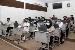 Camaba UB mengikuti UTBK SBMPTN. (ist) - 19.487 Camaba UB Ikuti UTBK SBMPTN