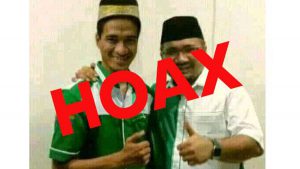Foto hoax Menag Yaqut dan Ragil Mahardika. (ist) - Beredar Foto Menag Yaqut Rangkul Ragil Mahardika, Wamenag: Fitnah yang Keji