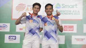 Ganda putra Pramudya Kusumawardana-Yeremia Rambitan. (ist) - BAC 2022: Pramudya/Yeremia Raih Emas, Jonatan Christie Perak