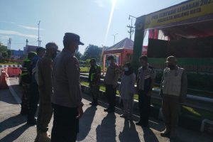 Apel pengecekan Pos Pam Operasi Ketupat Lebaran 1443/2022. (ist)
