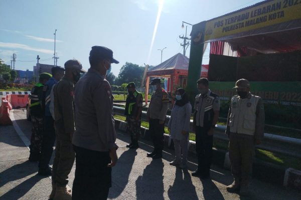 Apel pengecekan Pos Pam Operasi Ketupat Lebaran 1443/2022. (ist)