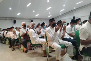 Ilustrasi CJH sedang mengikuti rangkaian bimbingan haji di UIN Satu Tulungagung. (Memox/jaz) - Satu CJH Tulungagung Gagal Berangkat Karena Data di Paspor Tidak Sinkron