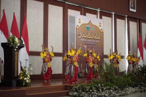 Kegiatan halal bihalal PGRI Batu. (ist) - PGRI Batu Bangun Semangat Majukan Pendidikan Lewat Halal Bihalal
