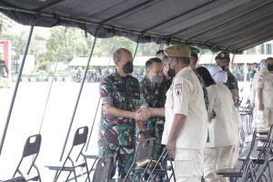 Pangdam V/Brawijaya Gelar Halal Bil Halal Bersama Prajurit, PNS dan Persit Kartika Chandra Kirana Kodam V/Brawijaya