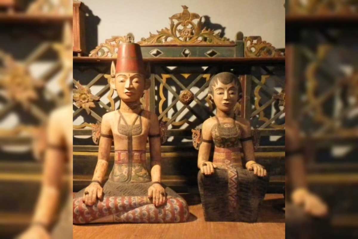 Patung Loro Blonyo dari Jawa Tengah, dipercaya sebagai patung keberuntungan. (ist) - Baru, Indonesian Heritage Museum JTP 1 dengan Teknologi ASG Tour