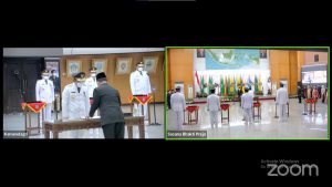 Pelantikan PJ Gubernur. (ist) - Mendagri Lantik 5 PJ Gubernur