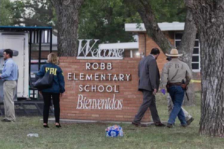 Penembakan massal di sekolah Texas. (ist) - Pelaku Penembakan di Texas Beli Senapan Saat Ulang Tahun ke-18