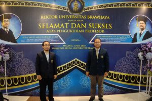 Pengukuhan Prof Agus Choiron dan Prof Yusuf Hendrawan. (ist) - Universitas Brawijaya Kukuhkan Prof Agus Choiron dan Prof Yusuf Hendrawan