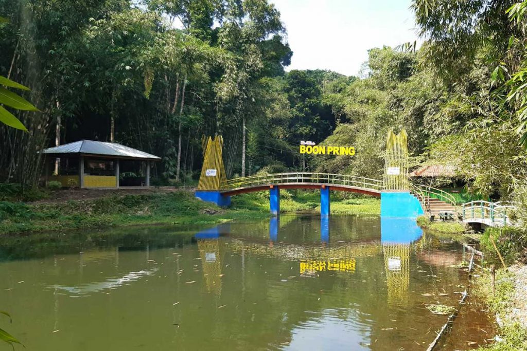 Wisata Boon Pring Desa Sanankerto, Kecamatan Turen, Kabupaten Malang. (ist) - Nikmati Pesona Keindahan 115 Jenis Bambu di Wisata Boon Pring Turen