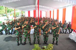 Danrem 083/BDJ Dampingi Pangdam V/Brw Kunjungan Kerja ke Kodim 0821/Lumajang