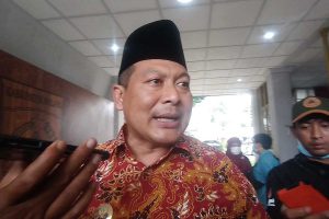 Didik Gatot Subroto, saat diwawancarai. (ws6) - Pemkab Malang Butuh 400 Ribu Vaksin PMK