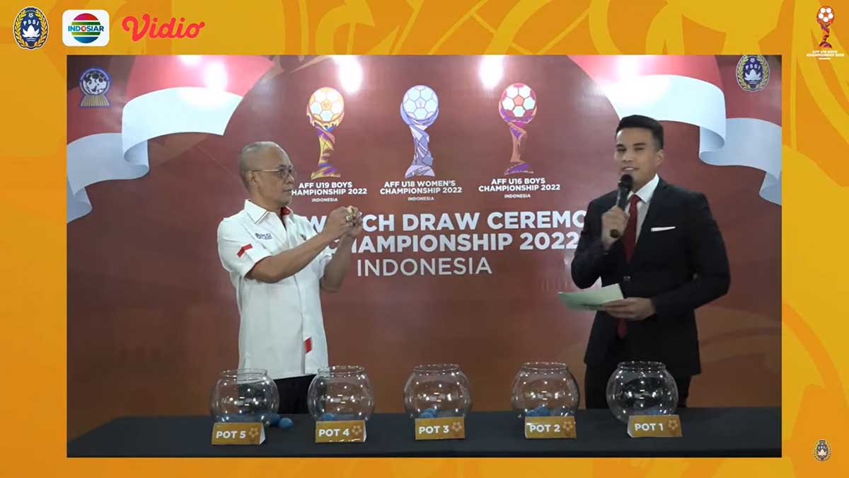 Drawing Piala AFF 2022 - Hasil Drawing Piala AFF U-19 dan U-16 2022, Indonesia Masuk Grup Neraka