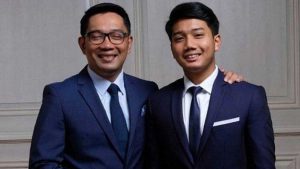 Gubernur Jabar dan anaknya Eril. (ist) - Jenazah Anak Ridwan Kamil Ditemukan, KBRI Swiss Pastikan Diurus Secara Syariat Islam