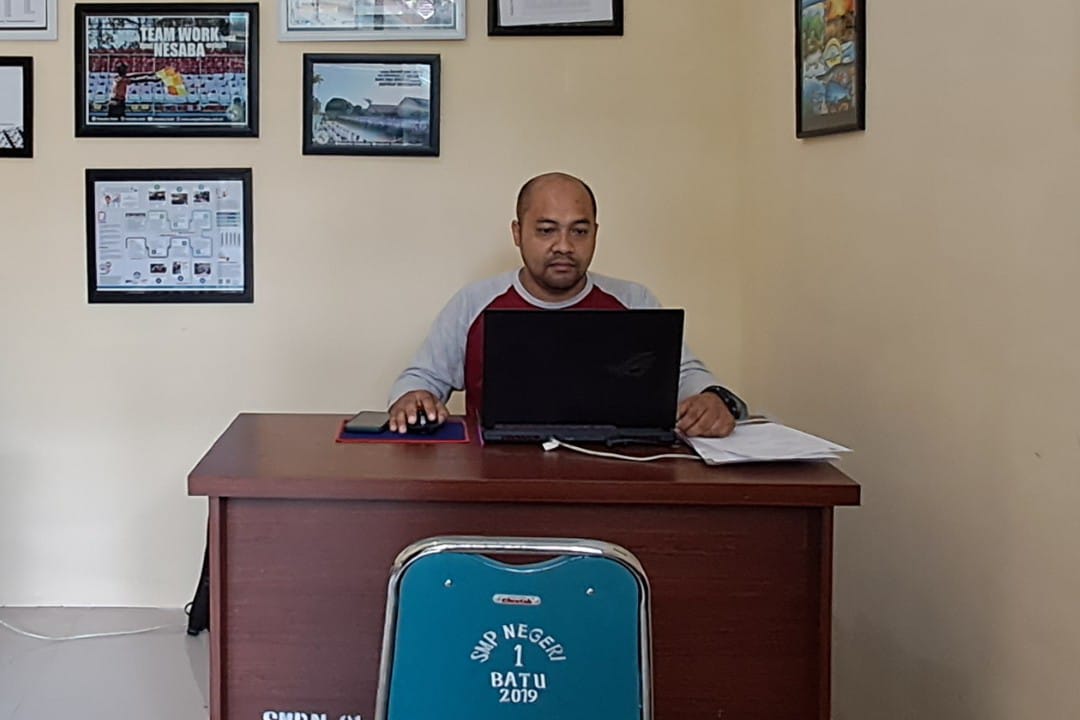 Humas SMPN 1 Kota Batu Zakki Fitroni. (dik) - PPDB SMP, Wali Murid Banyak Ajukan Permohonan Koreksi Pendaftaran