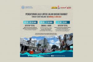 Jadwal pengaturan Rise and Shine Kayutangan Heritage.