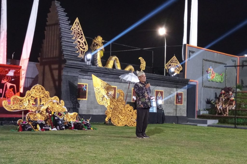 Sambutan Kadisparta Batu Arief As Siddiq.