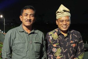 Kadis Budpar Jatim, Sinarto SKar MM bersama Kadisparta Batu Arief As Siddiq. (dik) - Libur Panjang Sekolah, Ini Pesan Penting Kadis Budpar Jatim