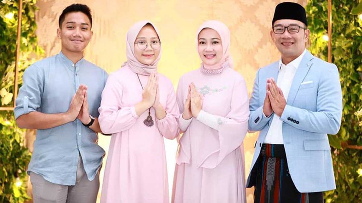 Keluarga Ridwan Kamil. (ist) - Keluarga Ridwan Kamil: Eril Meninggal Dunia Husnulkhatimah dan Syahid Akhirat