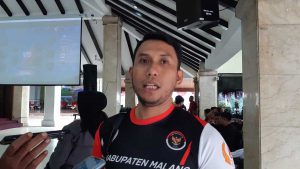 Ketua ESI Kabupaten Malang, Zulham diwawancara awak media. (Ist) - E-Sport Kabupaten Malang Target Rebut Emas Porprov Jatim 2022
